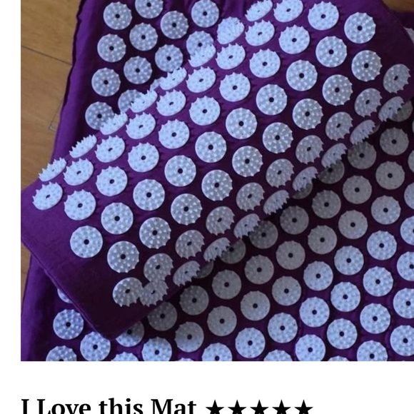 🎁 !Final Price *Acupressure Acucore mat w/ matching tote/sling bag - Picture 4 of 9